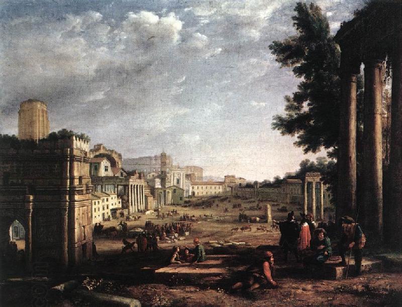 Claude Lorrain The Campo Vaccino, Rome dfg China oil painting art